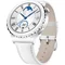 Image Ceas inteligent Huawei Watch GT 3 Pro Ceramic 43mm White Leather Strap
