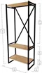 Image Прихожая Fabulous Metal Coat Stand Pine/Black