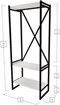 Image Прихожая Fabulous Metal Coat Stand White/Black