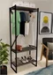 Image Прихожая Fabulous Metal Coat Stand Anthracite/Black