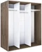 Image Dulap-cupe Modern Braun Top 3 179x210x60 1 oglinda/2 PAL Sonoma Oak Truffle