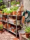 Image Стеллаж Ikea Hyllis для дома/улицы 60x27x74 Нержавеющая Сталь