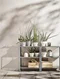 Image Стеллаж Ikea Hyllis для дома/улицы 60x27x74 Нержавеющая Сталь