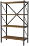 Image Стеллаж Fabulous 4 Shelves Metal Walnut/Black