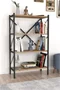 Image Стеллаж Fabulous 4 Shelves Metal Pine/Black