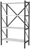 Image Стеллаж Fabulous 4 Shelves Metal White/Black
