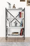 Image Стеллаж Fabulous 4 Shelves Metal White/Black