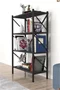 Image Etajera Fabulous 4 Shelves Metal Anthracite