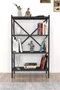 Image Etajera Fabulous 4 Shelves Metal Anthracite