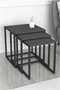 Image Set masute pentru reviste Fabulous Metal Nesting Anthracite/Black