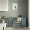Image Письменный стол Ikea Lagkapten/Alex Серо-бирюзовый/Черный