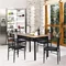 Image Set de bucatarie Costway HW66276BK Wood/Black
