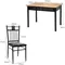 Image Set de bucatarie Costway HW66276BK Wood/Black
