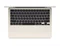 Laptop Apple MacBook Air 13 " MRXT3 2024 (M3, 8CPU/8GPU, 8/256GB) Starlight