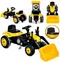 Image Педальный трактор Woopie Farmer MaxTrac Classic (Yellow/Black)