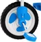 Bicicletă SporTrike Happy Elephant (Blue)