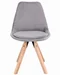Image Стул для кухни  JUMI SAIDA Cерый