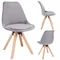 Image Стул для кухни  JUMI SAIDA Cерый