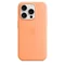 Image Чехол Original iPhone 15 Pro Silicone Case Orange Sorbet