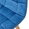 Scaun de bucatarie JUMI WALTZ C401 Albastru