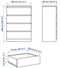 Image Комод Ikea Malm 4 ящика 80x100 Белый