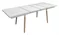 Раскладной стол Evelin DT 433-3 White matt