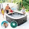 Image Piscina gonflabila djacuzi Intex Greystone Deluxe 239х239х71