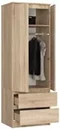 Image Шкаф Akord Star S60 2D2SZ Sonoma Oak