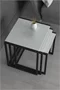 Image Набор журнальных столиков Fabulous Metal Nesting White/Black