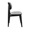 Image Scaun de bucatarie DP Lula Stofa Rush 93+Black Legs