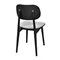 Image Scaun de bucatarie DP Lula Stofa Rush 93+Black Legs