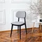 Image Scaun de bucatarie DP Lula Stofa Rush 93+Black Legs