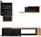 Image Living ASM Maze II ZWT MZ2 2m Black Matt/Wotan Oak