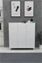 Image Тумба Fabulous Multifunctional Cabinet With 3 Doors White