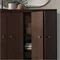 Image Шкаф Ikea Idanas 121x135 Dark Brown Stain