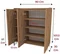 Image Комод Fabulous Multifunctional Cabinet With 3 Doors Pine