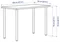 Image Письменный стол Ikea Lagkapten/Adils 120x60 White