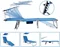 Image Шезлонг Costway NP10027NY Blue