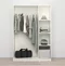Image Dulap Ikea Kleppstad 117x176 White