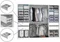 Image Шкаф купе Belini Premium MBP SZP8/0/1W/2W1L/0/KLAL White Matt/White