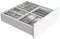 Image Шкаф купе Belini Premium MBP SZP8/0/1W/2W1L/0/KLAL White Matt/White