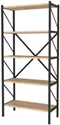 Image Etajera Fabulous Shelves Metal Pine/Black