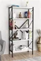 Image Etajera Fabulous Shelves Metal White/Black