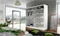 Image Шкаф купе Space Meble Bega II 180x215x58 White Matte