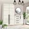 Image Dulap Modern Kenon 100 Craft Oak White