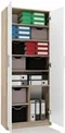 Image Шкаф TopEshop Oliv 2D White Matt/Sonoma Oak