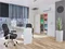 Image Шкаф TopEshop Oliv 2D White Matt/Sonoma Oak