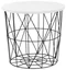 Image Măsuţă cafea Halmar Mariffa White/Black