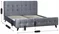 Image Кровать Mebel Elite Lino 160x200 Grey