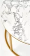 Image Журнальный столик Halmar Paola 2 Marble/Gold